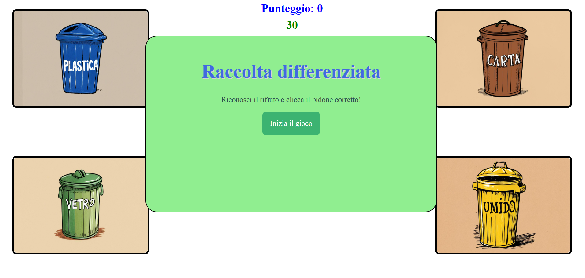 Screenshot di Raccolta differenziata